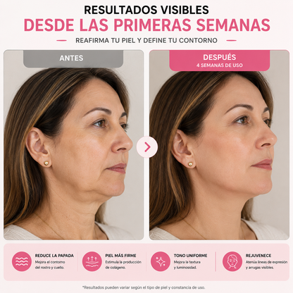 Masajeador Facial y Cuello LED