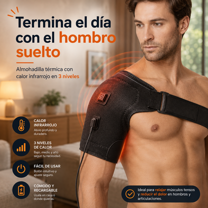 HombroFit™ – Almohadilla Térmica 3 Niveles