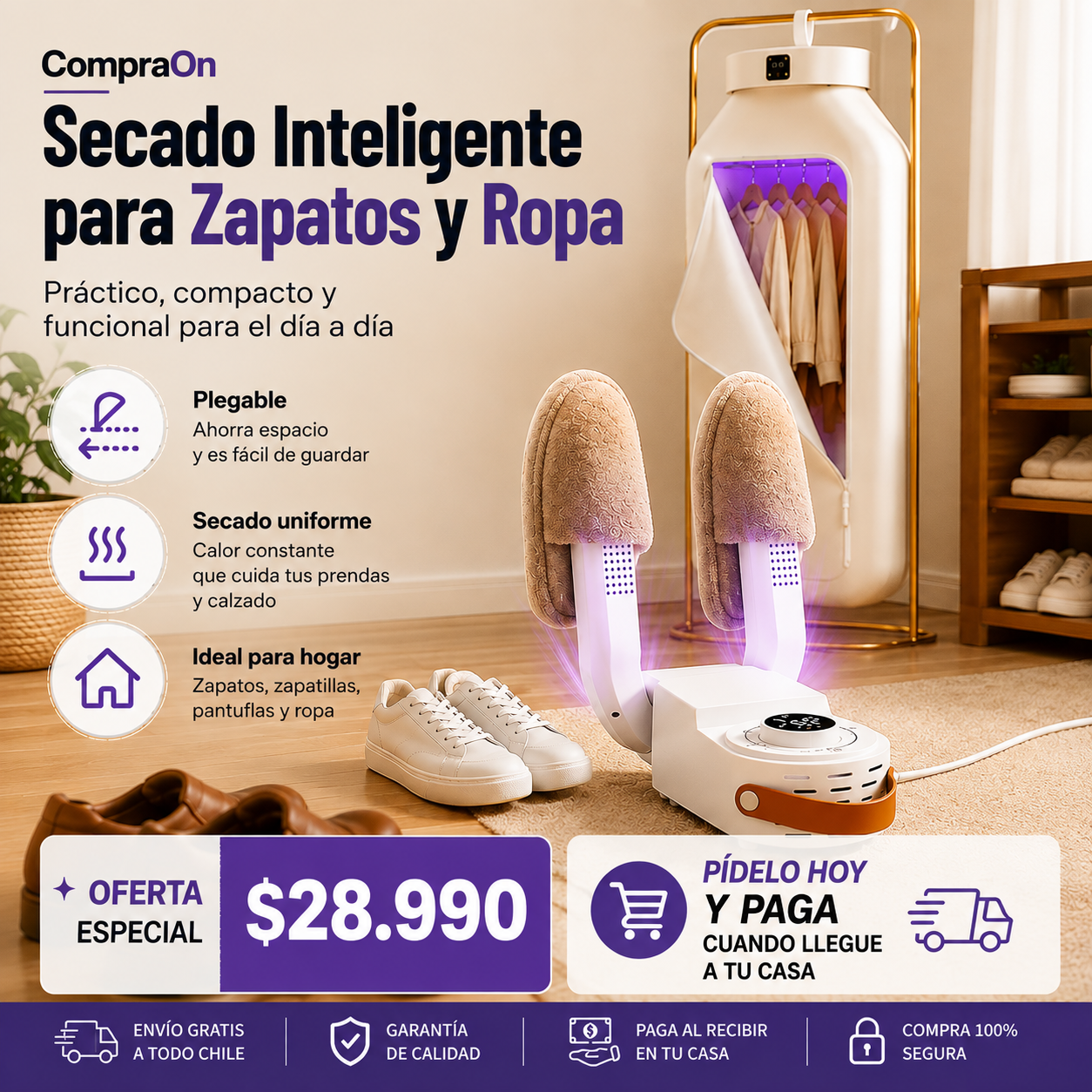 Secador de Zapatos