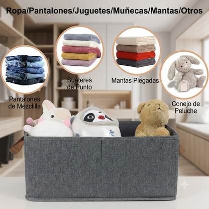 Pack de Canastas Organizadoras Plegables para Ropa