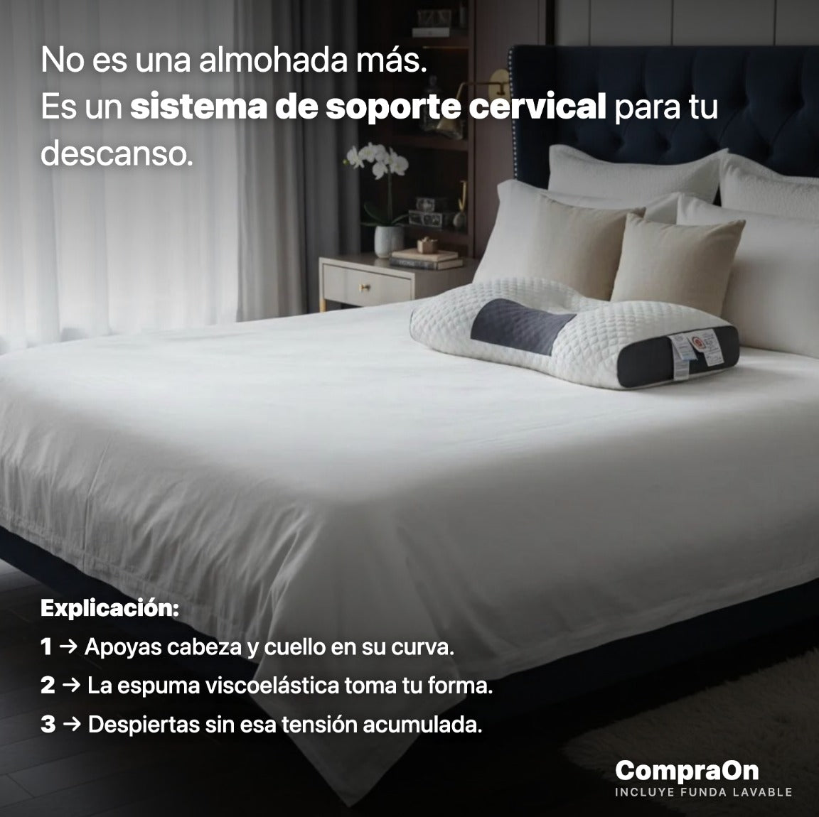 Almohada Cervical Ergonómica