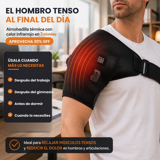 HombroFit™ – Almohadilla Térmica 3 Niveles