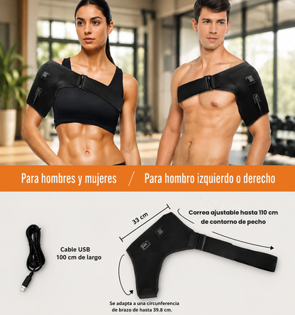 HombroFit™ – Almohadilla Térmica 3 Niveles