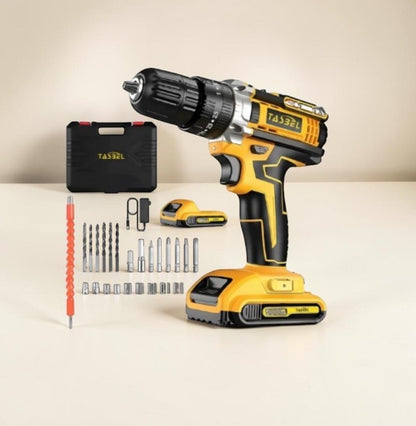 TALADRO INALAMBRICO 21V AMARILLO